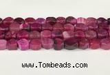 CAA5375 15.5 inches 10*12mm - 11*16mm faceted nuggets agate beads