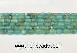 CAA5395 15.5 inches 8*12mm rice agate gemstone beads