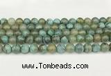 CAA5416 15.5 inches 10mm round agate gemstone beads