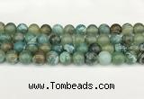 CAA5420 15.5 inches 12mm round agate gemstone beads