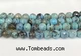 CAA5422 15.5 inches 14mm faceted round agate gemstone beads