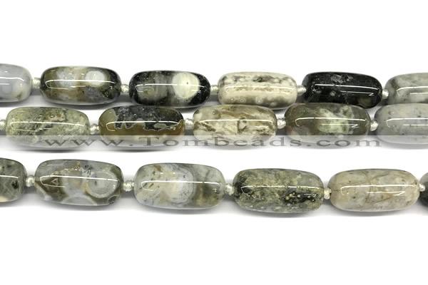 CAA5733 15*28mm - 16*35mm nuggets ocean agate beads