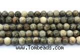 CAA6103 15.5 inches 10mm round chrysanthemum agate gemstone beads