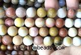 CAA6263 15 inches 10mm round wood jasper beads wholesale