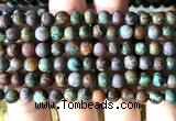 CAA6281 15 inches 6mm round rainbow agate beads wholesale