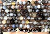 CAA6301 15 inches 6mm round Botswana agate gemstone beads