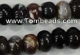 CAA733 15.5 inches 10*14mm rondelle fire crackle agate beads