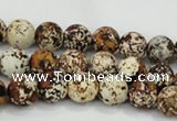 CAA752 15.5 inches 12mm round wooden agate beads wholesale