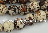 CAA754 15.5 inches 16mm round wooden agate beads wholesale