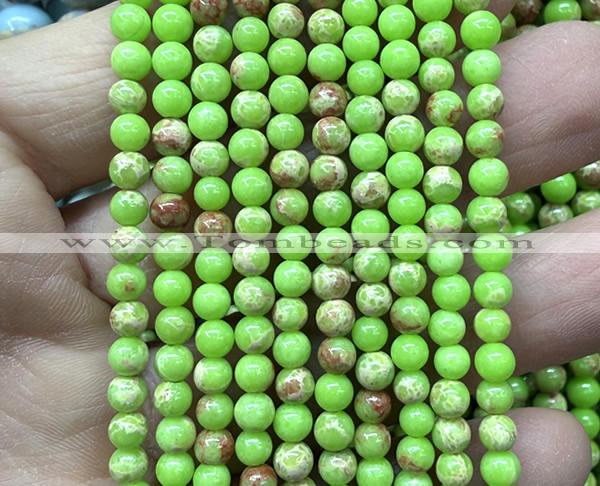 CAB1035 15 inches 4mm round agalmatolite beads wholesale