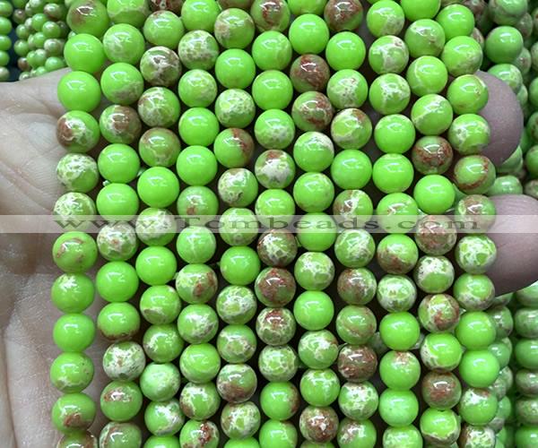 CAB1036 15 inches 6mm round agalmatolite beads wholesale
