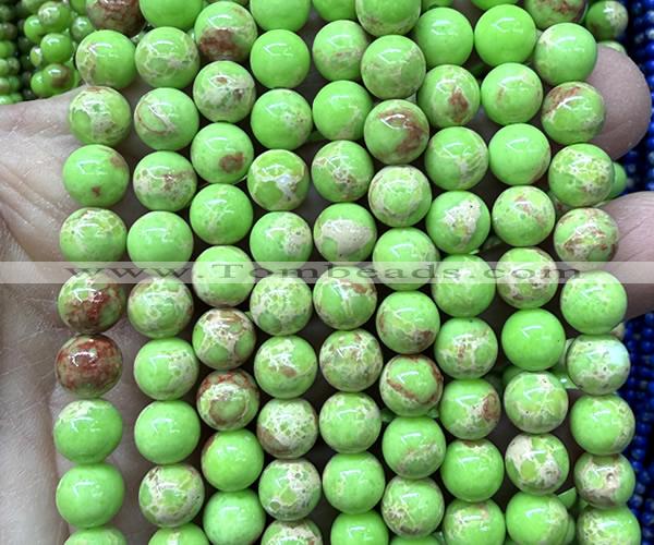 CAB1037 15 inches 8mm round agalmatolite beads wholesale