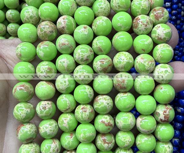CAB1038 15 inches 10mm round blue agalmatolite beads wholesale