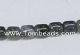 CAB391 15.5 inches 8*8mm column moss agate gemstone beads wholesale