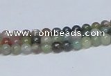 CAB430 15.5 inches 4mm round indian agate gemstone beads wholesale