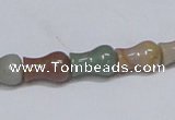 CAB465 15.5 inches 8*12mm vase-shaped indian agate gemstone beads