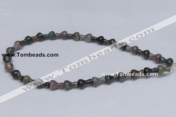 CAB466 15.5 inches 10*14mm vase-shaped indian agate gemstone beads