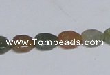 CAB467 15.5 inches 8*10mm freeform indian agate gemstone beads