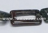 CAB471 15.5 inches 22*32mm rectangle indian agate gemstone beads