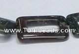 CAB471 15.5 inches 22*32mm rectangle indian agate gemstone beads