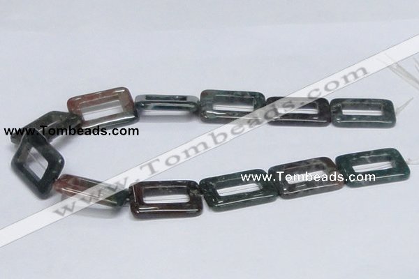 CAB471 15.5 inches 22*32mm rectangle indian agate gemstone beads