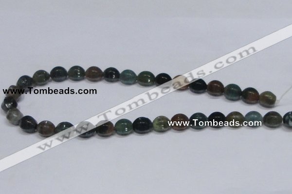 CAB474 15.5 inches 10*12mm star fruit shaped indian agate gemstone beads