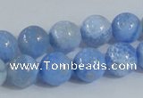 CAB647 15.5 inches 12mm round fire crackle agate beads wholesale