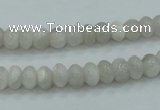 CAB900 15.5 inches 4*6mm rondelle natural crazy agate beads wholesale