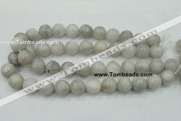 CAB902 15.5 inches 18mm round natural crazy agate beads wholesale