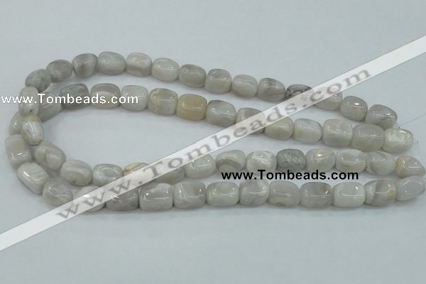 CAB903 15.5 inches 10*14mm nugget natural crazy agate beads wholesale