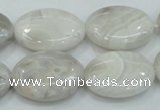 CAB912 15.5 inches 18*25mm oval natural crazy agate beads wholesale