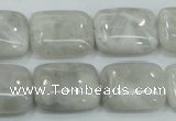 CAB922 15.5 inches 15*20mm rectangle natural crazy agate beads wholesale