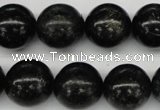 CAE07 15.5 inches 16mm round astrophyllite beads wholesale