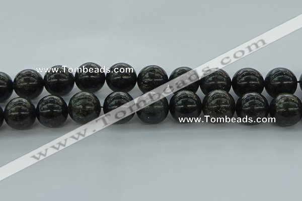 CAE08 15.5 inches 18mm round astrophyllite beads wholesale