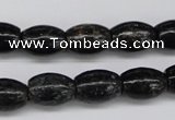 CAE11 15.5 inches 10*14mm rice astrophyllite beads wholesale