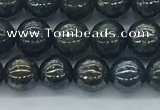 CAE121 15.5 inches 6mm round AB-color astrophyllite beads wholesale