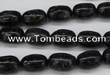 CAE15 15.5 inches 8*12mm egg-shaped astrophyllite beads wholesale