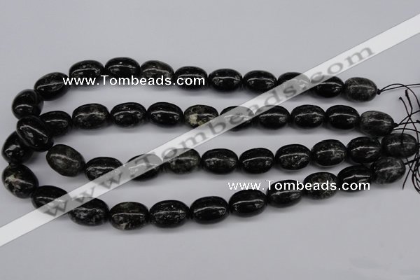 CAE17 15.5 inches 13*18mm egg-shaped astrophyllite beads wholesale