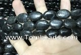 CAE300 15.5 inches 13*18mm oval astrophyllite beads wholesale