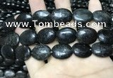 CAE301 15.5 inches 15*20mm oval astrophyllite beads wholesale