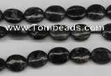 CAE54 15.5 inches 8*10mm oval astrophyllite beads wholesale