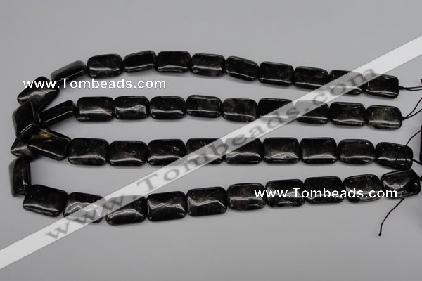 CAE91 15.5 inches 13*18mm rectangle astrophyllite beads wholesale