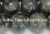 CAF108 15.5 inches 18mm round Africa stone beads wholesale