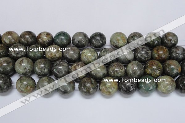 CAF109 15.5 inches 20mm round Africa stone beads wholesale