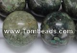 CAF111 15.5 inches 25mm round Africa stone beads wholesale