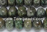 CAF116 15.5 inches 8*12mm rondelle Africa stone beads wholesale