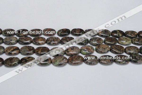 CAF126 15.5 inches 12*16mm oval Africa stone beads wholesale