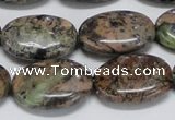 CAF127 15.5 inches 13*18mm oval Africa stone beads wholesale