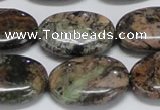 CAF128 15.5 inches 15*20mm oval Africa stone beads wholesale