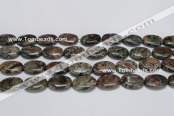 CAF129 15.5 inches 18*25mm oval Africa stone beads wholesale